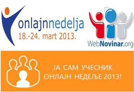 WebNovinar učestvuje u Onlajn nedelji